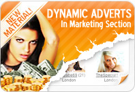 NEW Material! Dynamic Adverts in Marketing Section